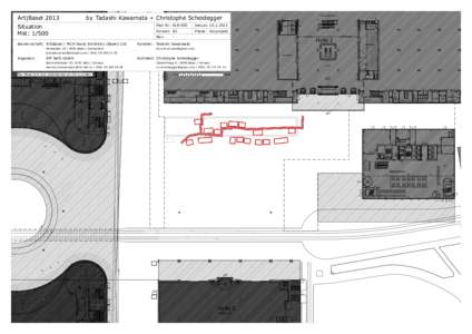 VK Fassade +9.79  Medienkanal by Tadashi Kawamata + Christophe Scheidegger HT