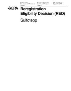 Antiparasitic agents / Pesticides / Food Quality Protection Act / Food law / Agriculture / Federal Insecticide /  Fungicide /  and Rodenticide Act / Pesticide / Organophosphate / Malathion / United States Environmental Protection Agency / Environment / Pesticides in the United States