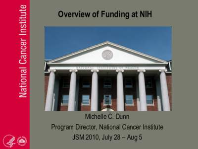 Overview of Funding at NIH