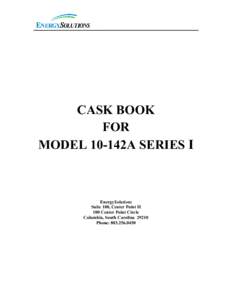 Microsoft Word - 10-142A Series I Cask Book.doc