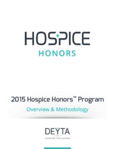 Microsoft Word - Deyta-Hospice-Honors-Methodology[removed]