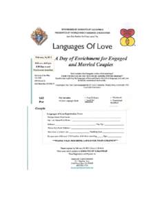 Microsoft Word - KofC-MarriageEncounter-2013.doc