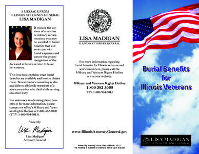 Illinois Department of Veterans Affairs / United States Department of Veterans Affairs / Cemetery / Veteran / Burial / Military funeral / Grave / Military / Higher education in the United States / Death customs / Culture / Presidential Memorial Certificate