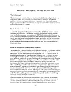 Everglades / Hydrology / Water management / Water supply / Water treatment / Water scarcity / Lake Okeechobee / Drought / Water resources / South Florida Water Management District