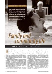 Family decline thesis - Article - Family Matters - Publications - Australian Institute of Family Studies (AIFS)