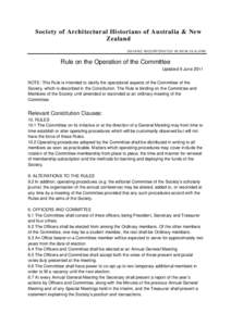 Microsoft Word - committee_rules_2011.docx