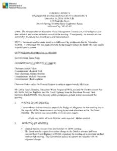 GENERAL SESSION HAZARDOUS WASTE MANAGEMENT COMMISSION December 16, 20 I0; 10:00 A.M[removed]East Elm Street Bennett Spring / Roaring River Conference Room Jefferson City, MO 65102