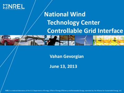 National Wind Technology Center Controllable Grid Interface