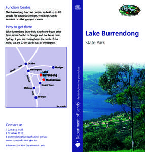 George Althofer / Burrendong Botanic Garden and Arboretum / State Parks of New South Wales / Lake Burrendong / States and territories of Australia