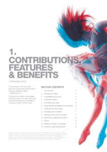 1. CONTRIBUTIONS, FEATURES & BENEFITS 1 January 2015