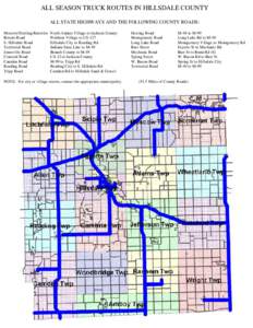 Microsoft Word - ALL SEASON TRUCK ROUTES IN HILLSDALE COUNTY.docx