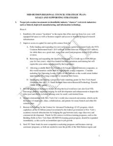 Microsoft Word - Mid-Hudson Regional Council Draft Strategies