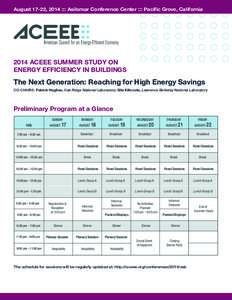 Market transformation / Energy policy / Environment / Energy / Asilomar Conference Grounds / Energy conservation / Energy conservation in the United States / American Council for an Energy-Efficient Economy / California