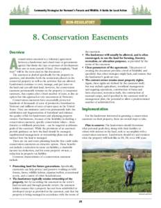 Conservation in the United States / Energy law / Law / Easement / Environment of the United States / Property law / Land trust / Forest Legacy Program / Pennsylvania Land Trust Association / Real property law / Agriculture in the United States / Conservation easement
