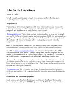 Microsoft Word - Jobs for the Un-retirees.doc