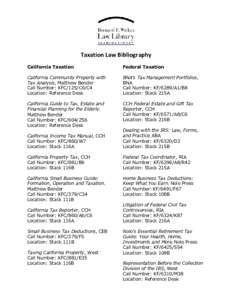 Taxation in the United States / Income tax in the United States / Internal Revenue Service / Stack / CCH / Government / Economy / Business