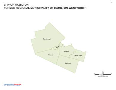 79  City of Hamilton Former Regional Municipality of Hamilton-Wentworth  Flamborough