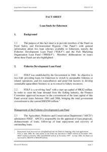 Legislative Council Secretariat  FS23[removed]FACT SHEET