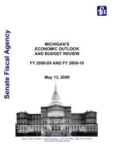 Michigan's Economic Outlook and Budget Review - May 2009