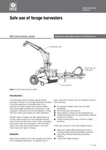 Health and Safety Executive Safe use of forage harvesters  HSE information sheet