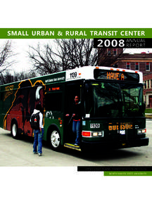 small urban & rural transit center  UPPER GREAT PLAINS TRANSPORTATION INSTITUTE NORTH DAKOTA STATE UNIVERSITY  Small Urban & Rural Transit Center