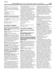 Federal Register / Vol. 78, No[removed]Thursday, October 3, [removed]Notices APO is a violation which is subject to sanction. We are issuing and publishing the results and notice in accordance with sections 751(c), 752(c), 