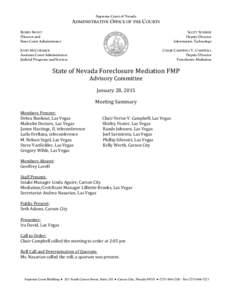 Nevada / United States / Dispute resolution / Mediation / Las Vegas /  Nevada