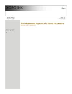 XCEO INK January 29, 2014 Volume 9, Issue 1 XCEO, Inc. www.xceo.net