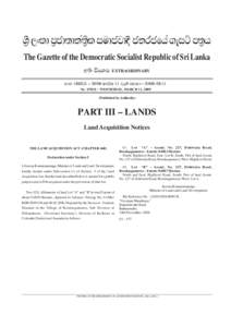 Jeewan Kumaranatunga / Sri Lanka / Parliament of Sri Lanka / Politics of Sri Lanka / Dehiwala-Mount Lavinia