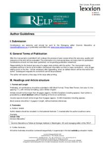 Microsoft Word - RELP - Author Guidelines_April13