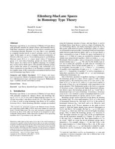 Algebraic topology / Homotopy group / Homotopy / Eilenberg–MacLane space / Fundamental group / CW complex / Freudenthal suspension theorem / N-connected / Path / Topology / Homotopy theory / Abstract algebra