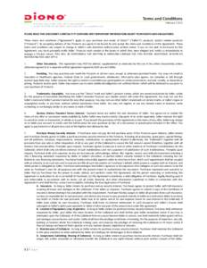 Microsoft Word - Diono Terms and Conditions US092811.doc