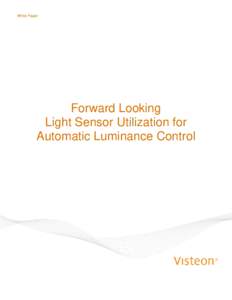 Microsoft Word - Forward Looking Light Sensor Utilization for Automatic Luminance Control.doc