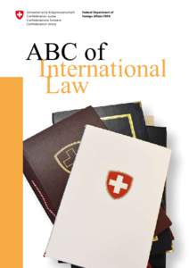 ABC of International Law ABC of International Law