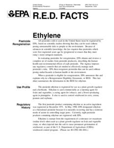 United States Environmental Protection Agency Office of Prevention, Pesticides And Toxic Substances