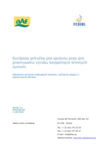 Microsoft Word - RZ_2.2 European Guide to good practice feed materials-SK final.doc