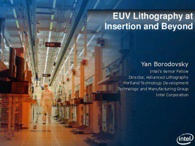 EUV Lithography at Insertion and Beyond