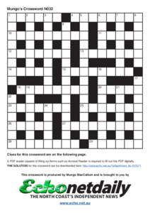 Crosswords / Cryptic crossword