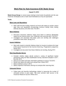 Financial institutions / Financial economics / Vehicle insurance / Institutional investors / Financial services / National Association of Insurance Commissioners / Health insurance coverage in the United States / Progressive Corporation / Individually purchased health insurance in the United States / Insurance / Insurance in the United States / Types of insurance