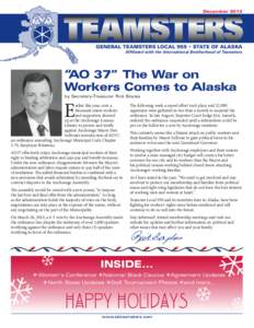 December[removed]General Teamsters Local 959 • State of Alaska