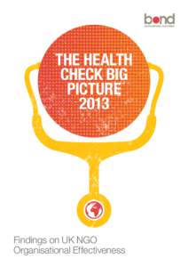 THE HEALTH CHECK BIG PICTURE[removed]Findings on UK NGO