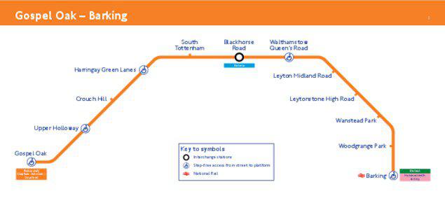 Gospel Oak – Barking  1