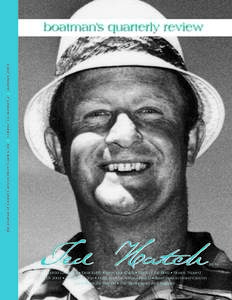 summer 2003 volume 16 number 2 the journal of Grand Canyon River Guides, Inc Ted Hatch David Lavender • Dear Eddy • Save Our Ships • Back of the Boat • Moses Tripped