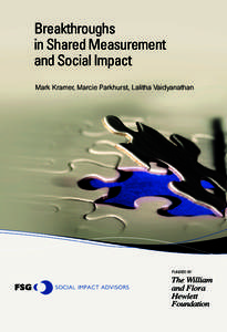 Applied ethics / Ethics / Corporate social responsibility / Business / Evaluation methods / Impact assessment / Business ethics / The Center for Effective Philanthropy / Performance measurement