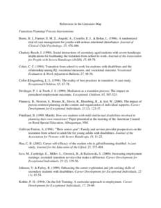Microsoft Word - References in the Literature Map.doc