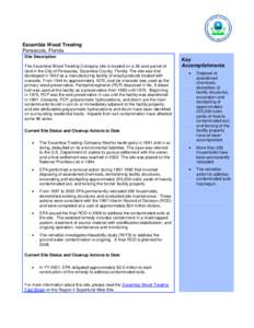 Earth / Pollution / Pentachlorophenol / Phenols / Superfund / Soil contamination / Wood preservation / National Priorities List / American Creosote Works / Environment / Hazardous waste / United States Environmental Protection Agency