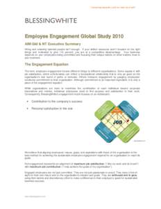 Employee Engagement Global Study 2010