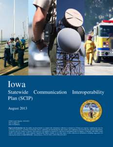 Iowa Statewide Communication Plan (SCIP) Interoperability
