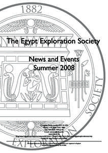 1882 The Egypt Exploration Society SO C