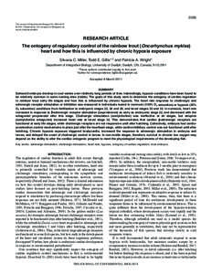 2065 The Journal of Experimental Biology 214, [removed] © 2011. Published by The Company of Biologists Ltd doi:[removed]jeb[removed]RESEARCH ARTICLE